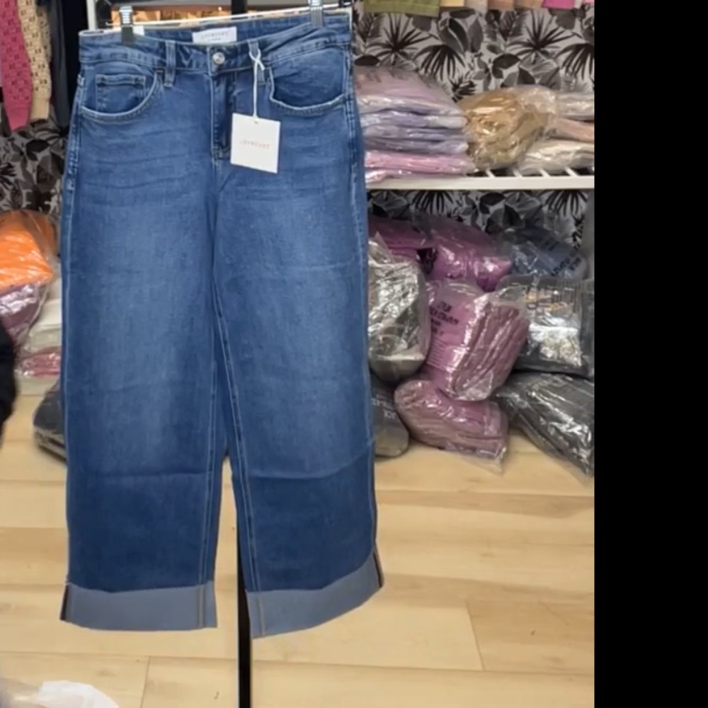 Lovervet High Rise Blue Jeans - Picture 4 of 4